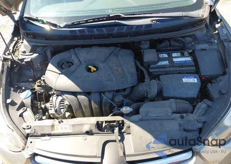 2014 Hyundai Elantra Se из США, поврежденный, VIN KMHDH4AE3EU123833